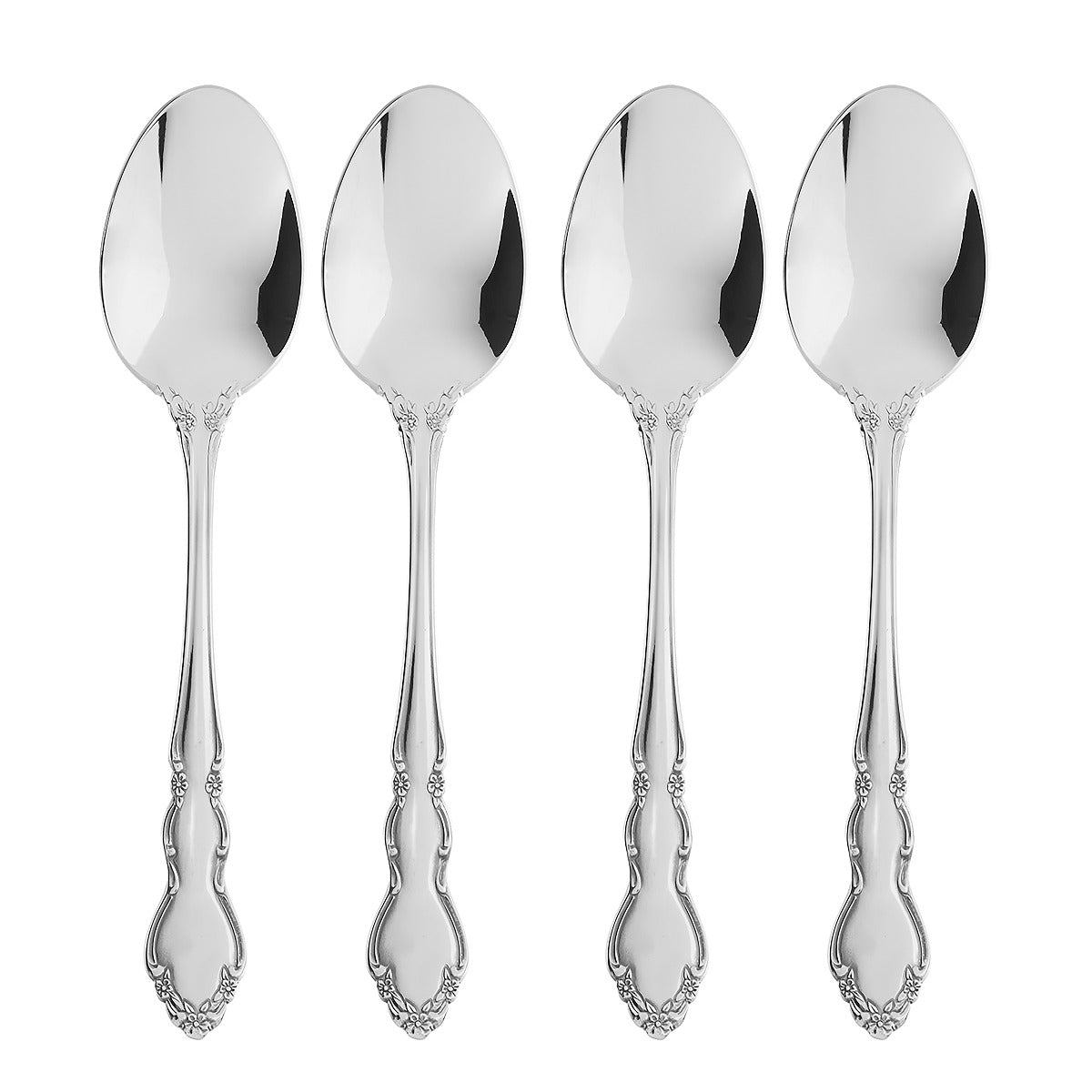 Picture of Oneida 2766004E Dover Flatware Teaspoons, Set of 4