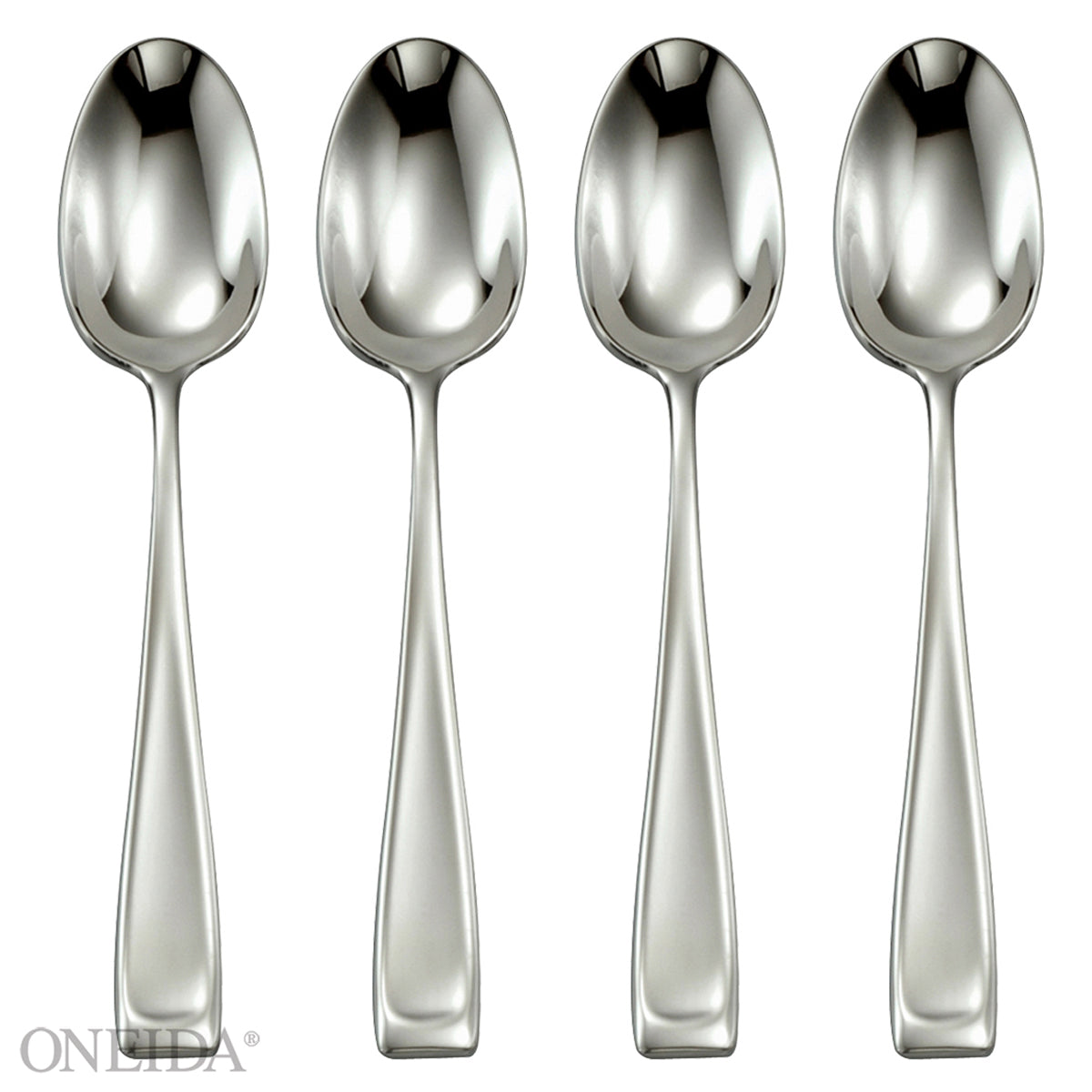 Picture of Oneida T711004J Moda Flatware Dinner Spoons, Set of 4