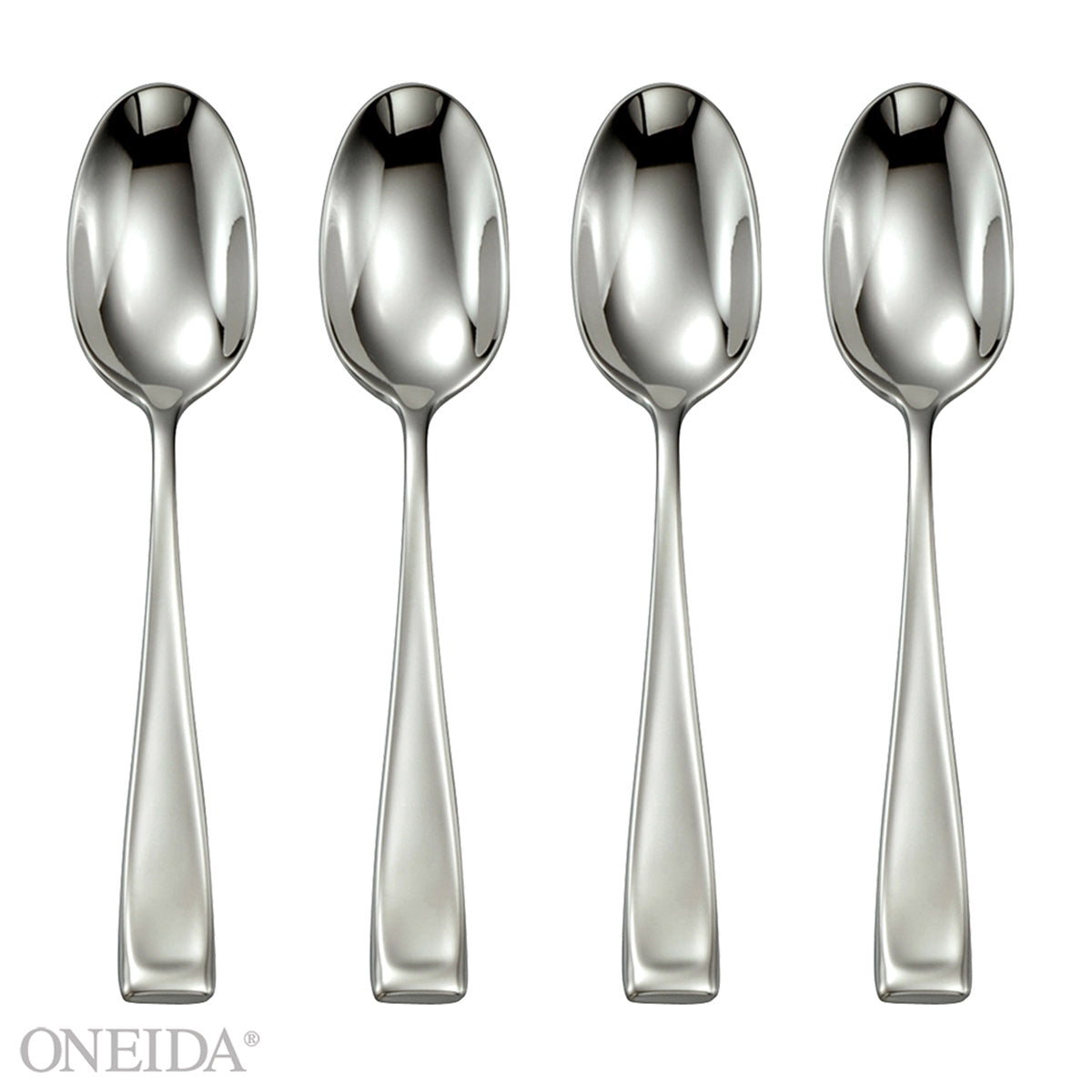 Picture of Oneida T711004K Moda Flatware Teaspoons, Set of 4