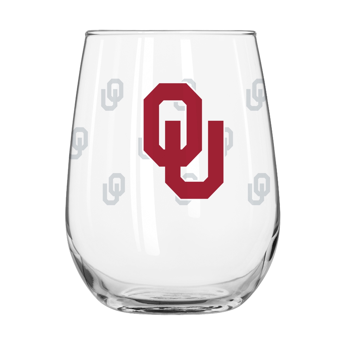 192-G16CB-10 Oklahoma 16 oz Satin Etched Curved Beverage Glass