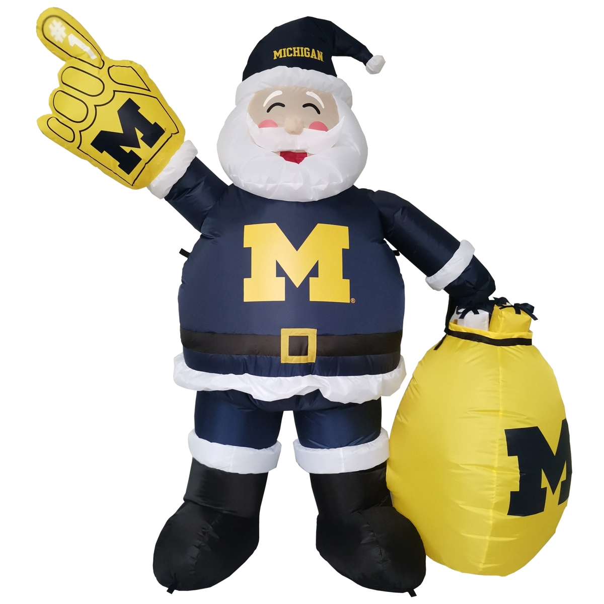 171-100-S Michigan Inflatable Santa Decoration