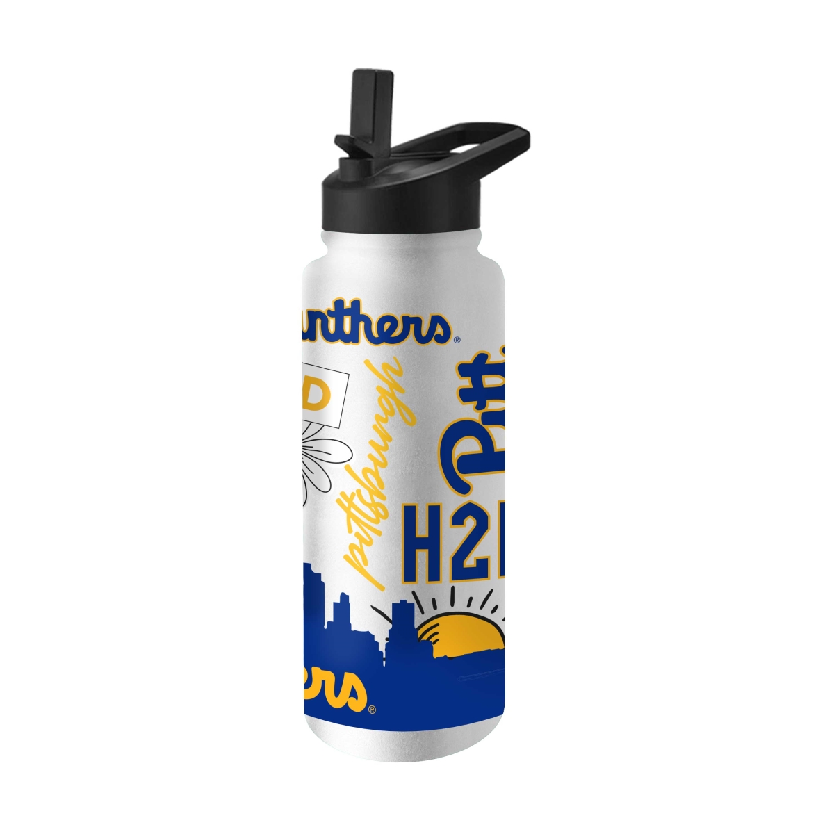 198-S34QB-63 Pittsburgh 34 oz Native Quencher Bottle