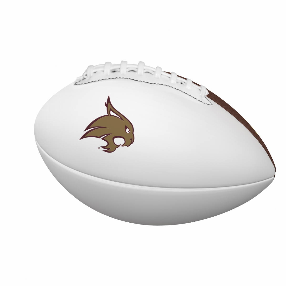 221-93MA-1 NCAA Texas State Bobcats Mini Autograph Football