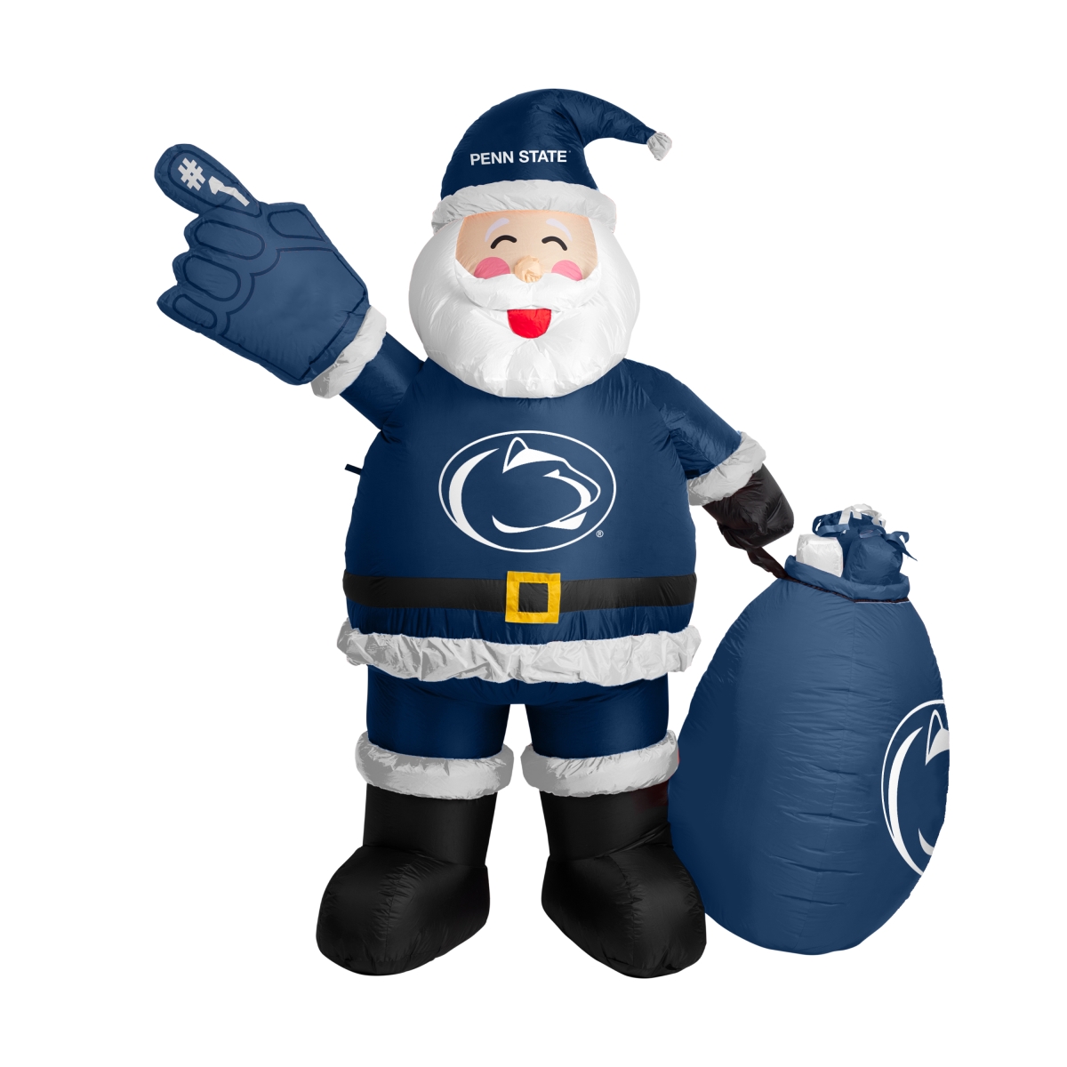 196-100-S Penn State Inflatable Santa Decoration