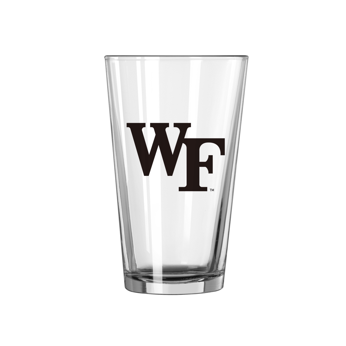 236-G16P-1 Wake Forest 16 oz Gameday Pint Glass