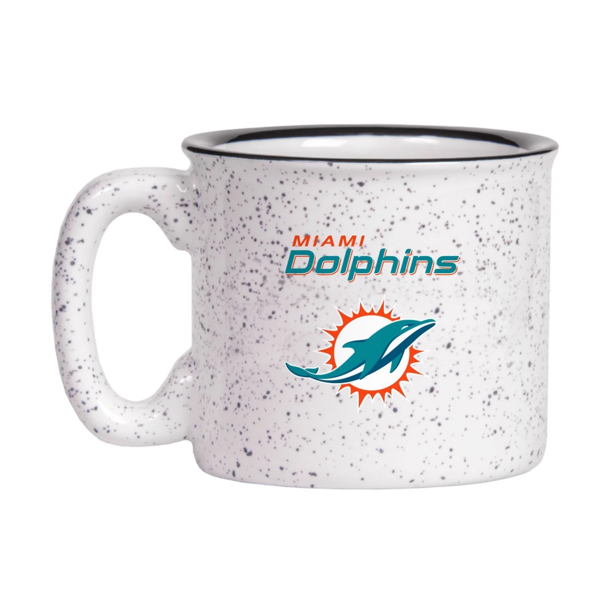 Picture of Logo Chair 614090 15 oz NFL Miami Dolphins Campfire Mug