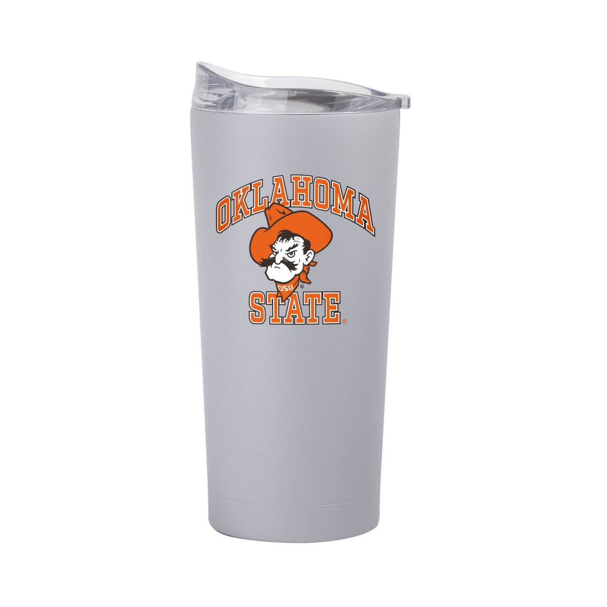 193-S20PT-STN-42 Oklahoma State 20 oz Athletic Powder Coat Tumbler