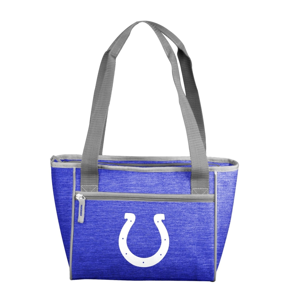 Picture of Logo Chair 614-83-CR1 NFL Indianapolis Colts Crosshatch Cooler Tote Bag Holds for 16 Cans
