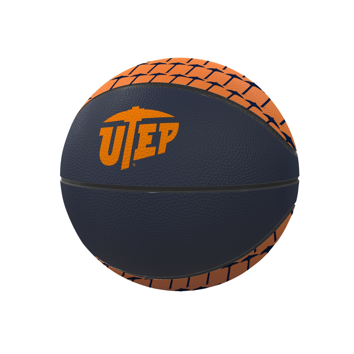 231-91MR-1 UTEP Mini Size Rubber Basketball