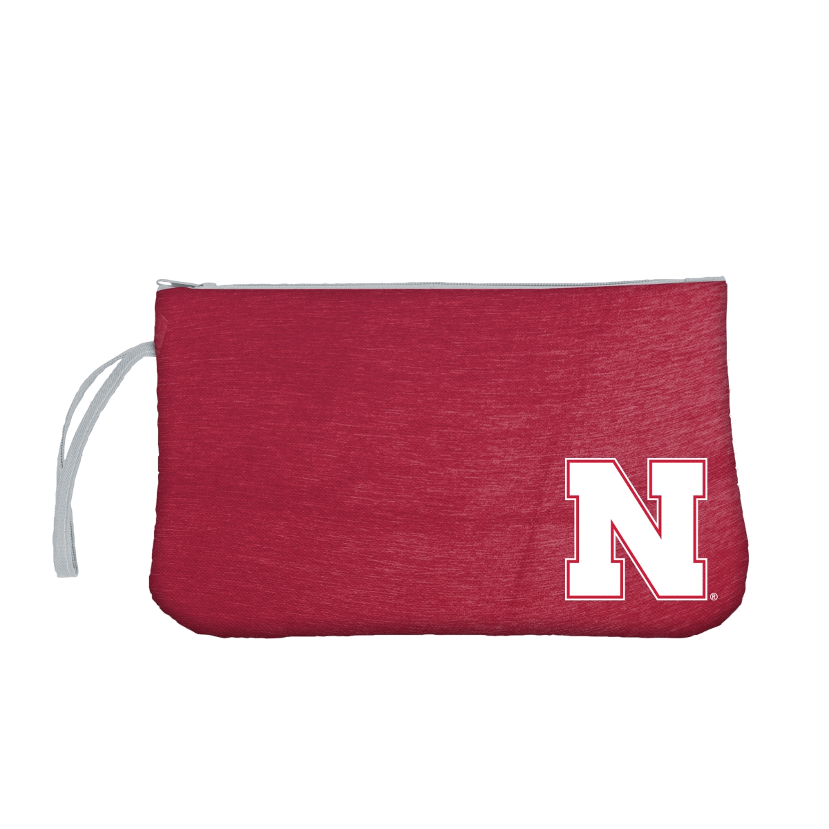 182-921-CR1 Nebraska Crosshatch Wristlet