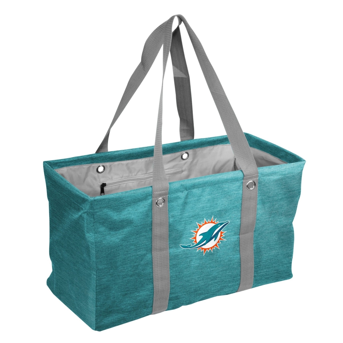 NFL Miami Dolphins Crosshatch Picnic Caddy