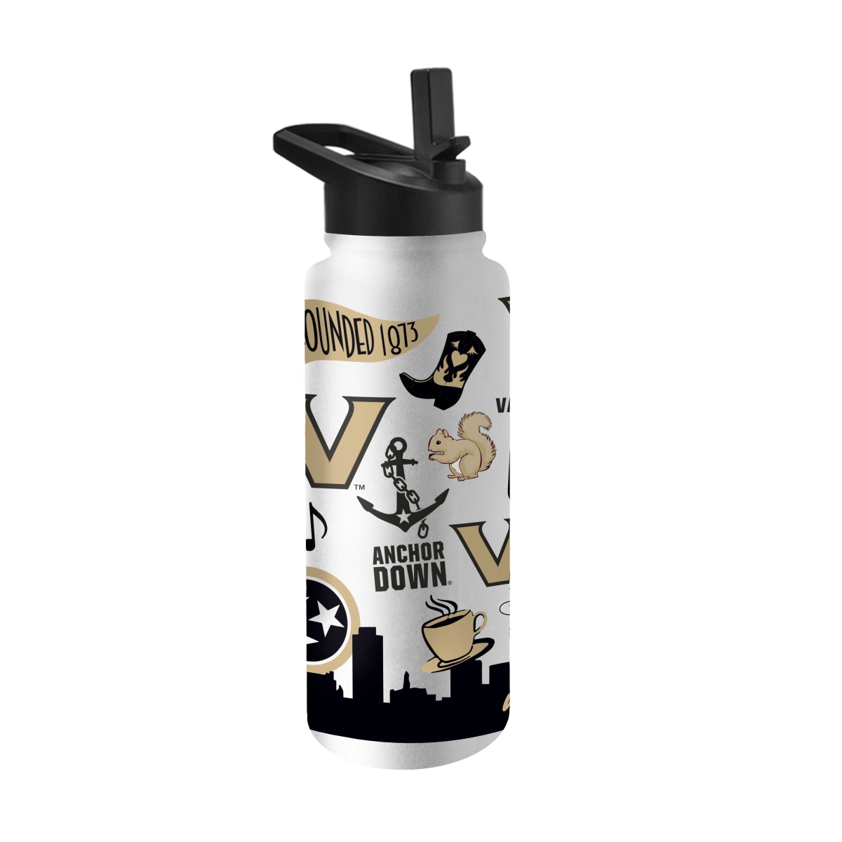 232-S34QB-63 Vanderbilt 34 oz Native Quencher Bottle