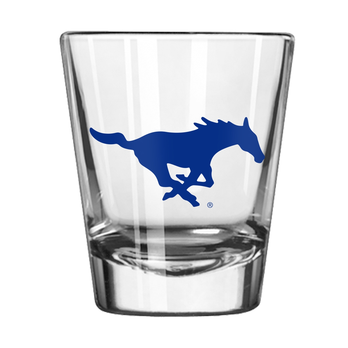 Picture of Logo Brands 248-G2S-1 SMU 2 oz Gameday Shot Glass