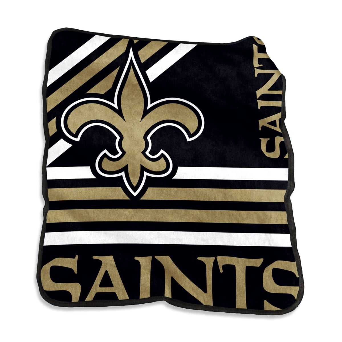 620-26C NFL New Orleans Saints Raschel Throw