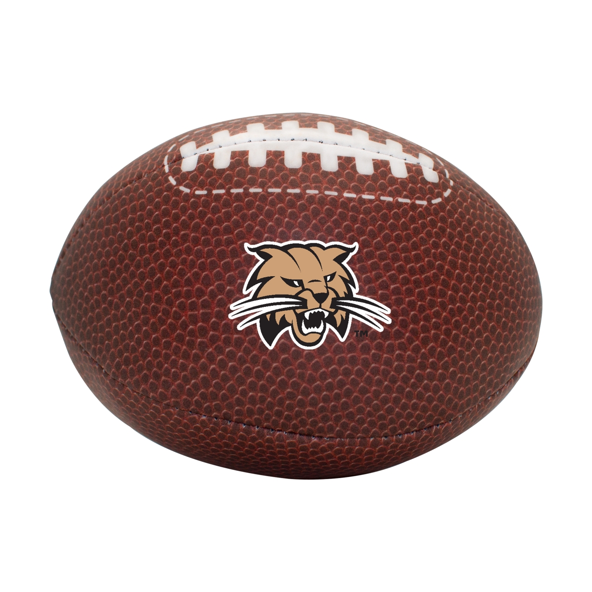 Picture of Logo Brands 251-93MCS-CB Ohio Bobcats Composite Brown Micro Soft Football