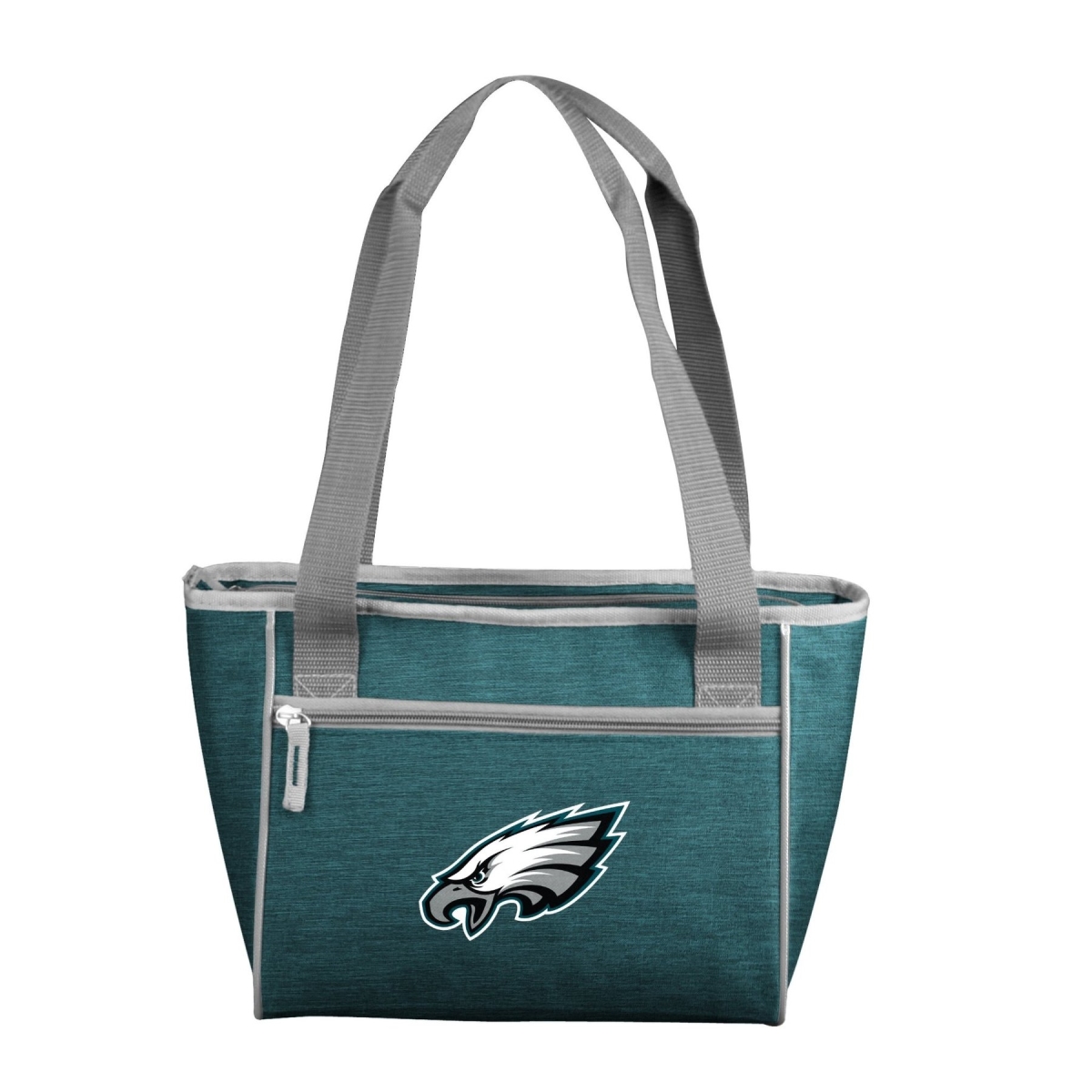 Picture of Logo Chair 624-83-CR1 NFL Philadelphia Eagles Crosshatch Cooler Tote Bag Holds for 16 Cans
