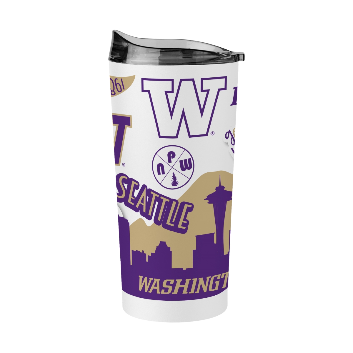 237-S20PT-63 20 oz Washington Native Powder Coat Tumbler