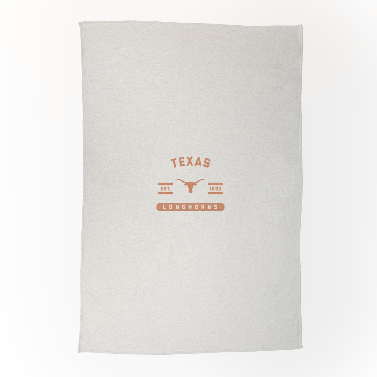 Picture of Logo Brands 218-74DS 54 x 84 in. Texas Sublimated Sweatshirt Blanket