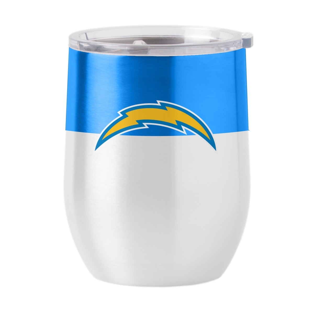 626-S16CB-11 16 oz NFL Los Angeles Chargers Colorblock Stainless Curved Beverage Can -  Logo Chair