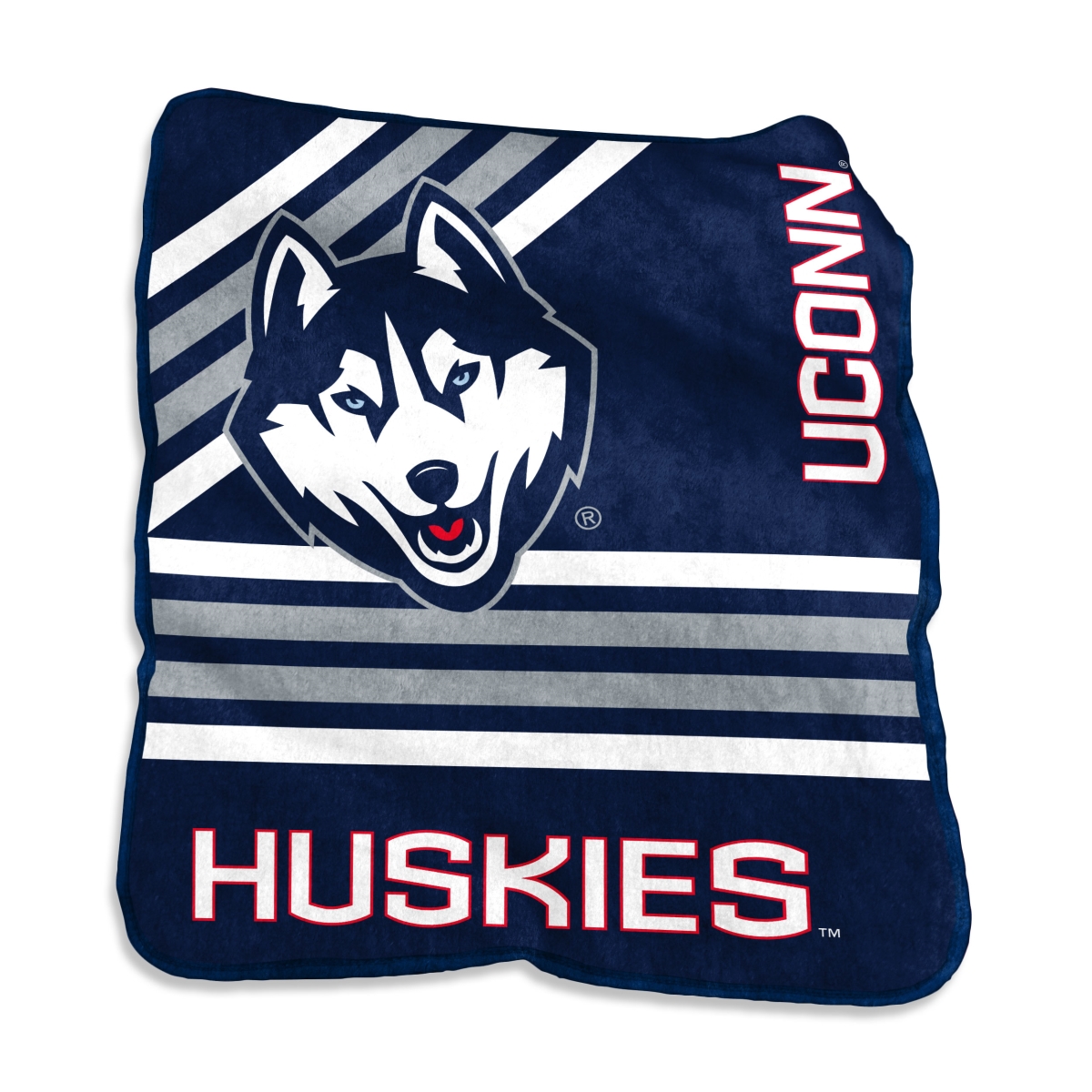 Picture of Logo Brands 226-26C UConn Raschel Throw