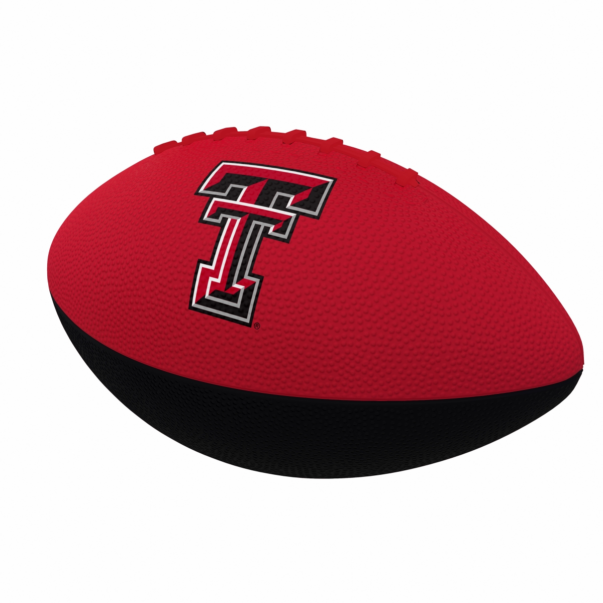 220-93JR-2 Texas Tech Pinwheel Junior Size Rubber Football