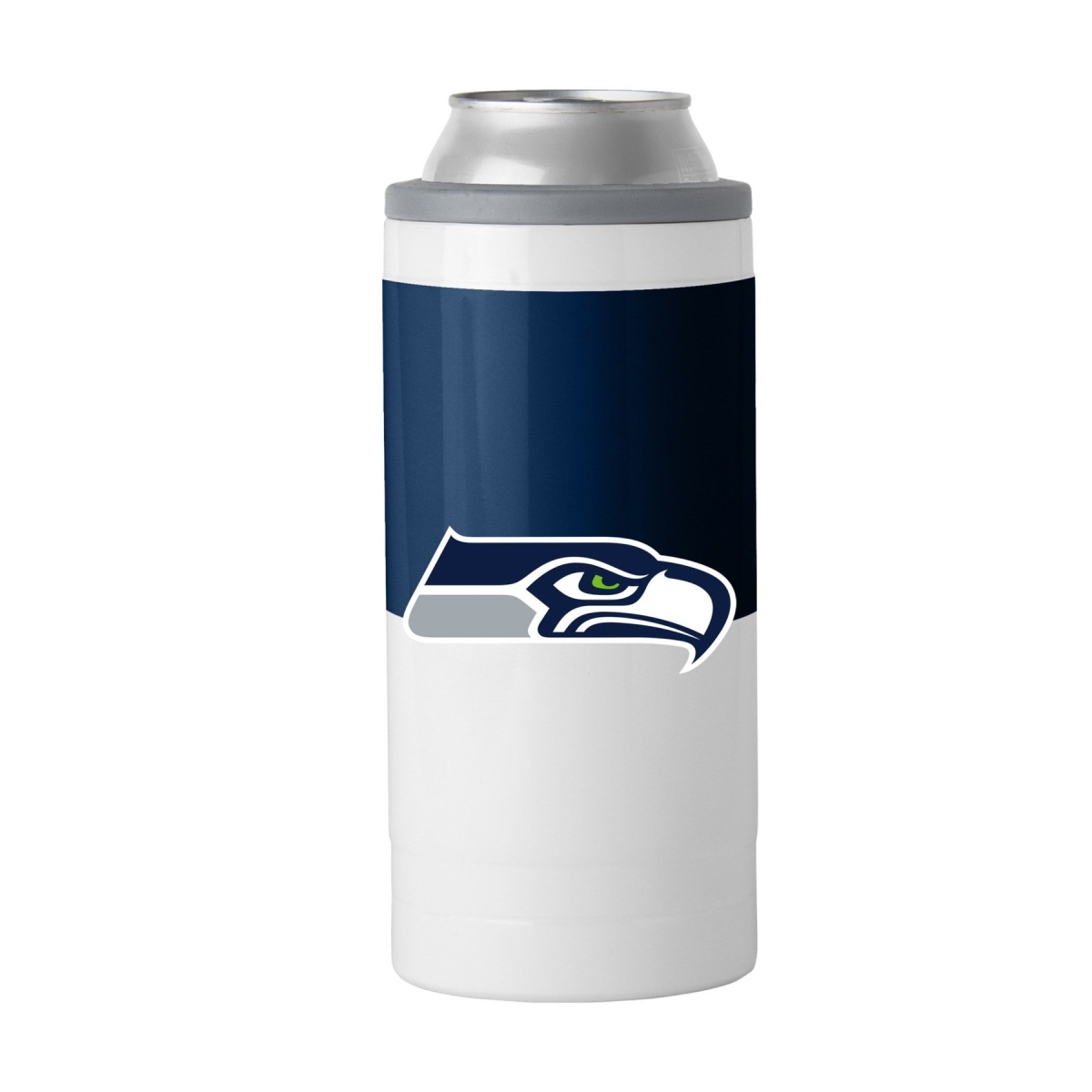 Picture of Logo Chair 628-S12C-11 12 oz NFL Seattle Seahawks Colorblock Slim Can Coolie