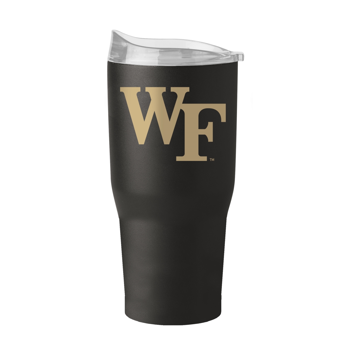 236-S30PT-34 30 oz Wake Forest Flipside Powder Coat Tumbler