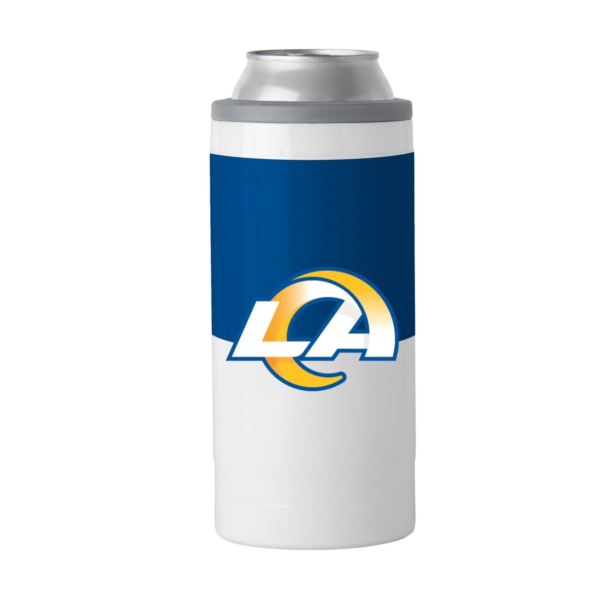Picture of Logo Chair 629-S12C-11 12 oz NFL Los Angeles Rams Colorblock Slim Can Coolie