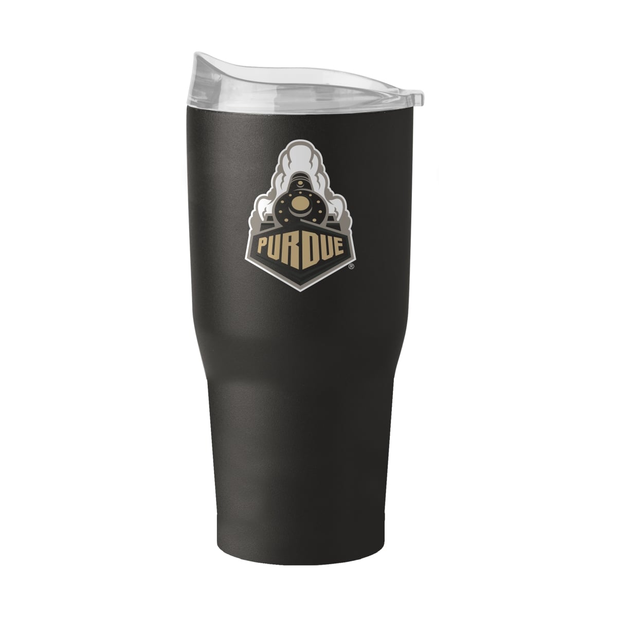 201-S30PT-34 Purdue 30 oz Flipside Powder Coat Tumbler