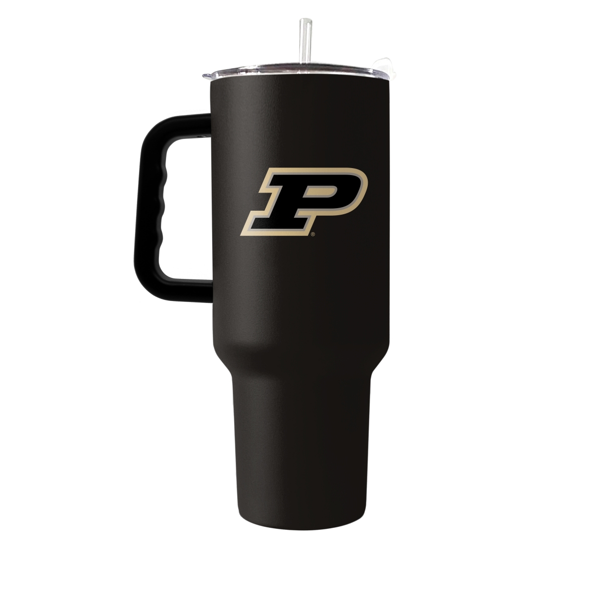 201-S40PT-34 Purdue 40 oz Flipside Powder Coat Tumbler