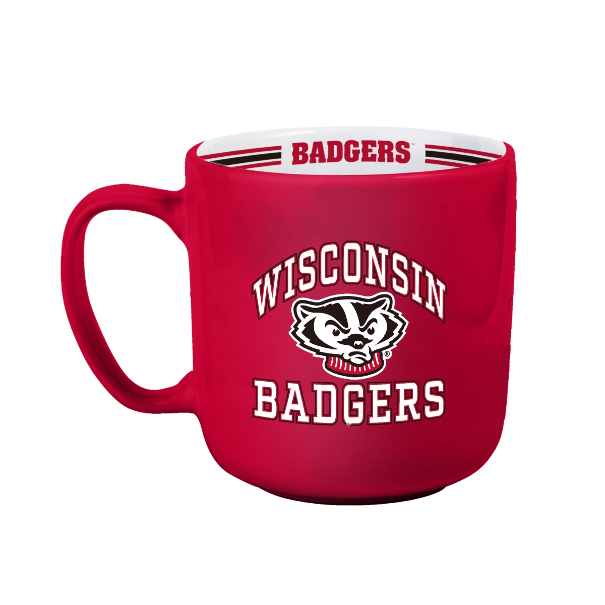 Wisconsin 15 oz Stripe Mug