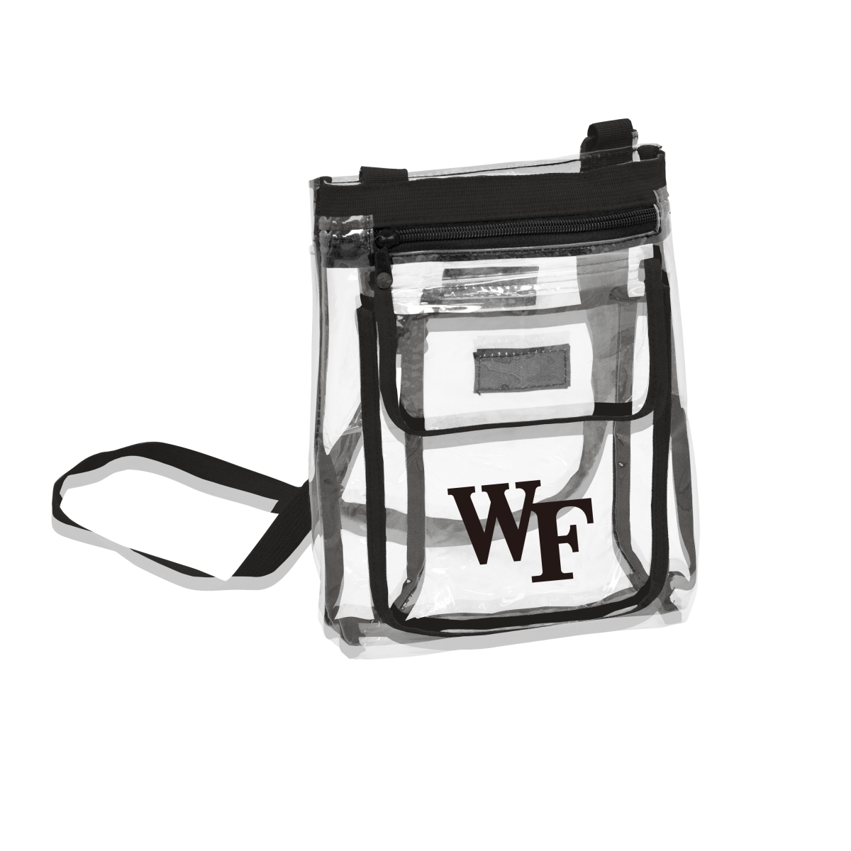 236-66P Wake Forest Gameday Clear Crossbody