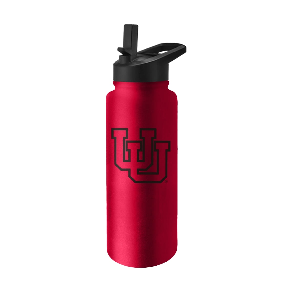 230-S34QB-8 Utah 34 oz Logo Quencher Bottle