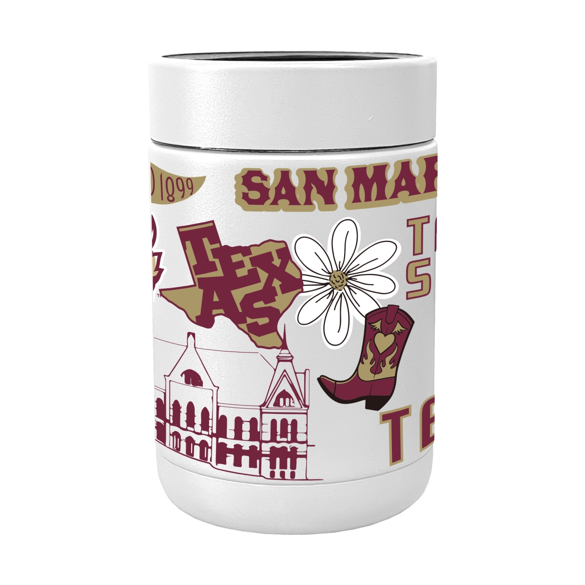 221-SCOOLP-63 NCAA Texas A&M Aggies Powder Native Coat Coolie