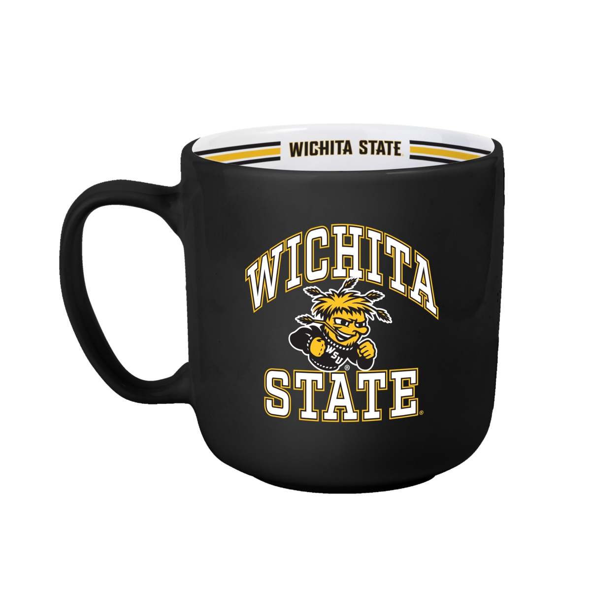 256-C15SM 15 oz Wichita State Stripe Mug