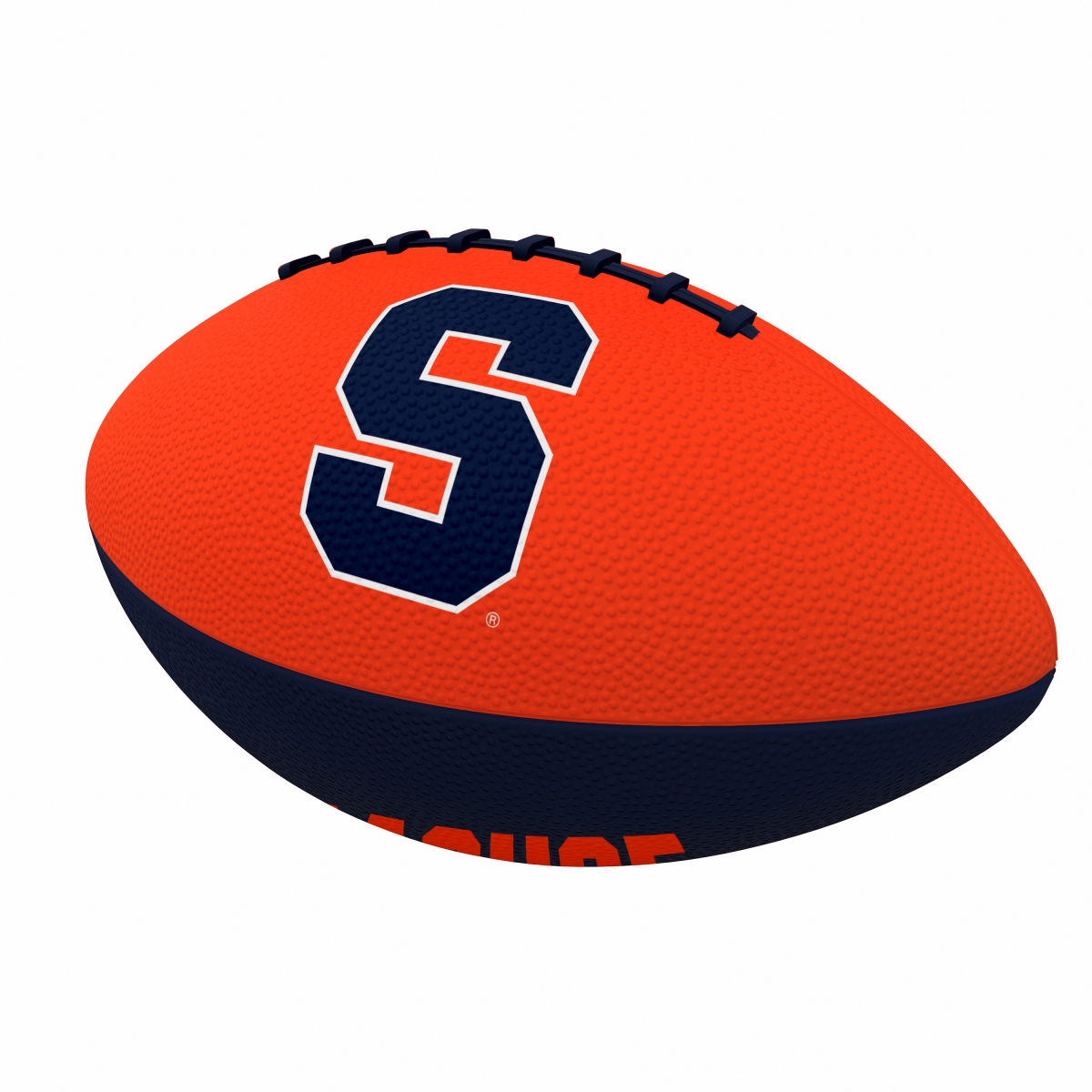 214-93JR-2 Syracuse Pinwheel Rubber Football - Junior Size