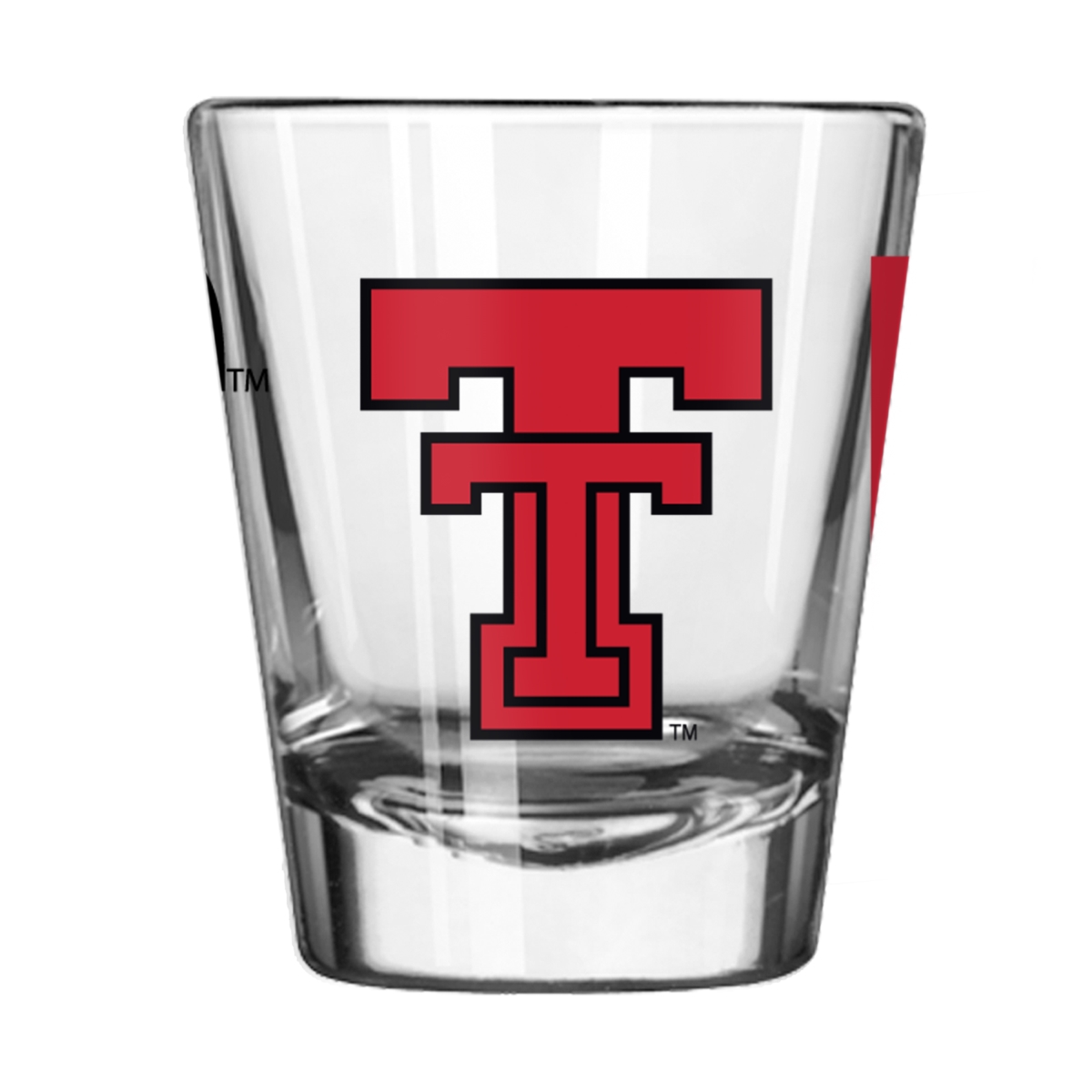 220-G2S-4 Texas Tech 2 oz Overtime Shot Glass