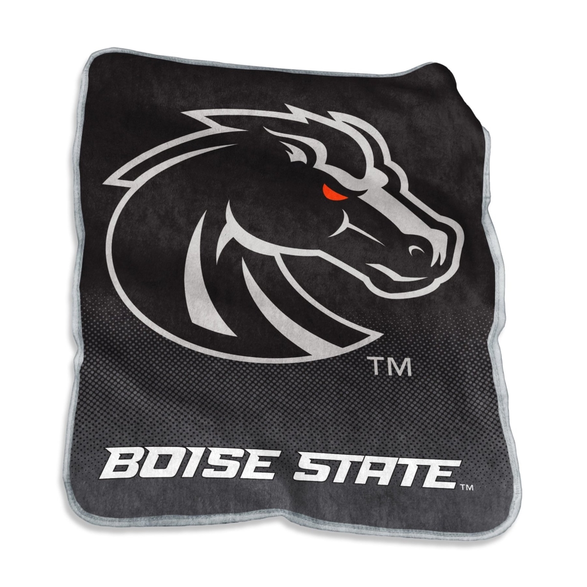 Picture of Logo Chair C3007-26A NCAA Boise State Broncos Blackout Raschel Throw