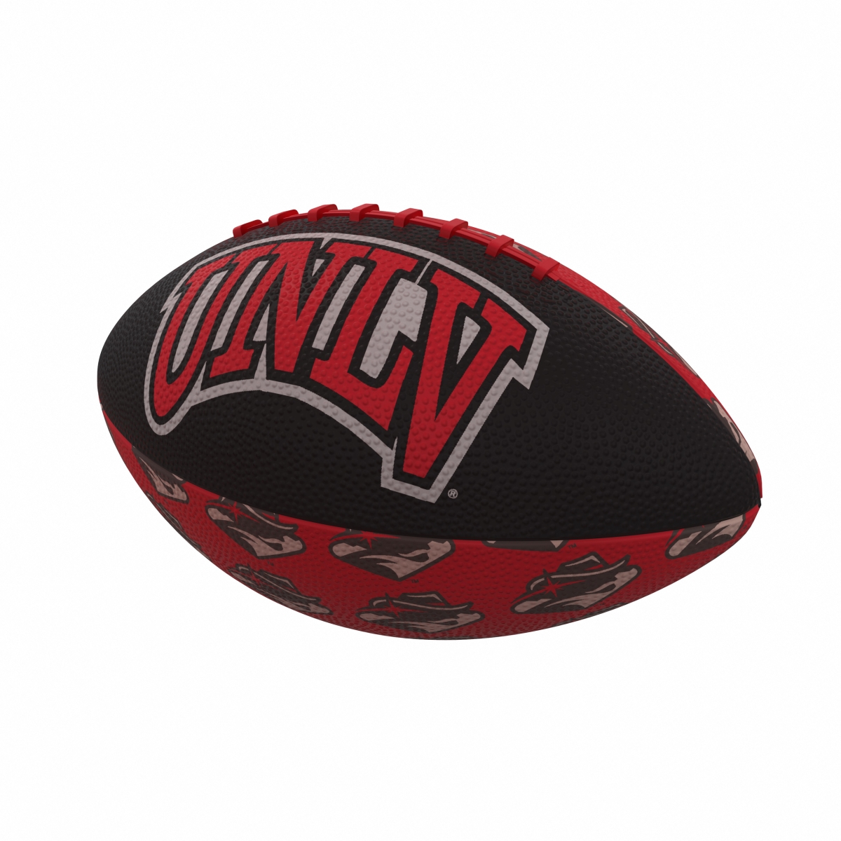 228-93MR-3 UNLV Repeating Mini-Size Rubber Football