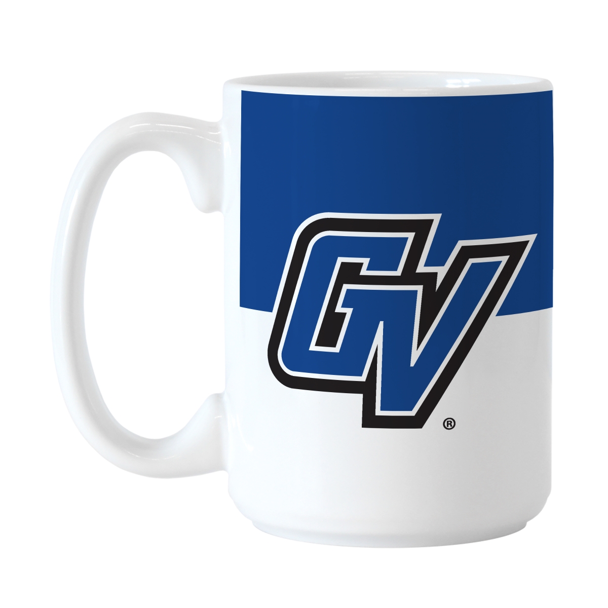 Picture of Logo Brands 328-C15M-11 15 oz Grand Valley State University Colorblock Sublimated Mug