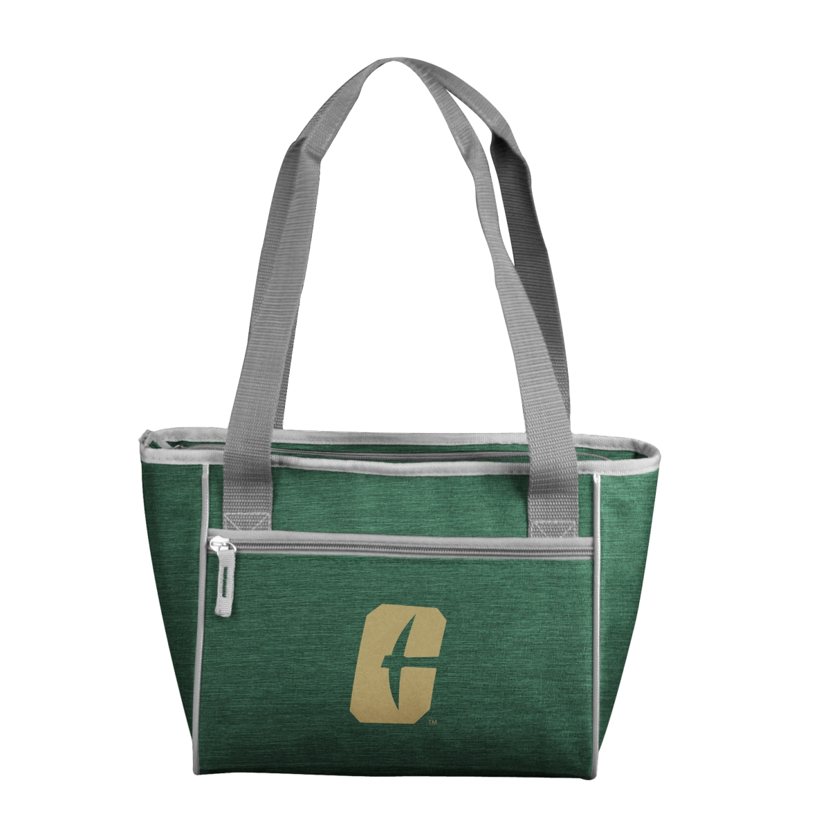 268-83-CR1 UNC Charlotte Crosshatch 16 Can Cooler Tote