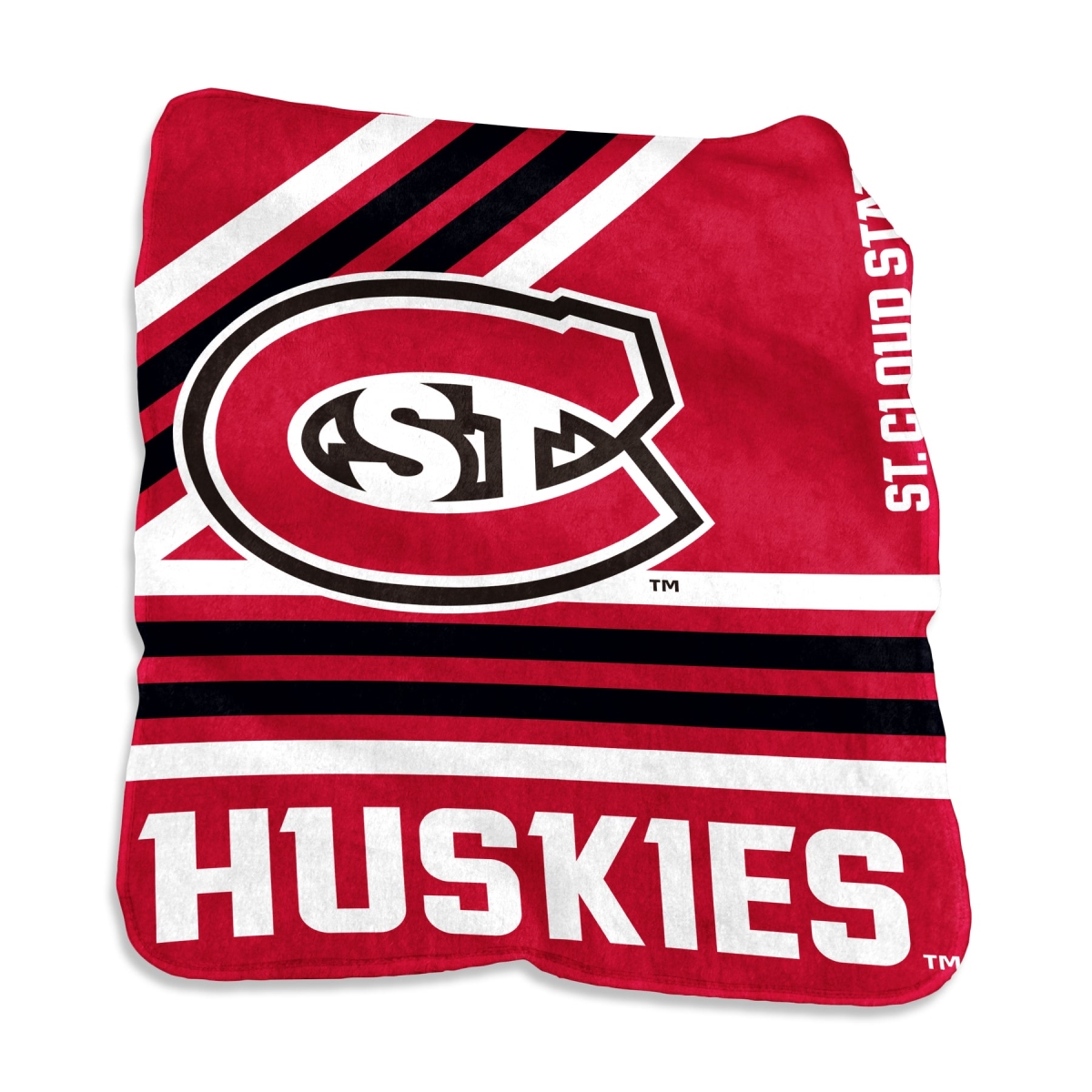 213-26C St Cloud State Raschel Throw Blanket