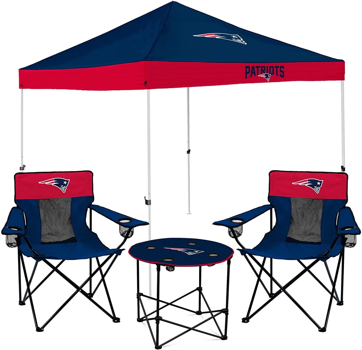 Picture of Logo Chair 619-900 New England Patriots Tailgate Bundle
