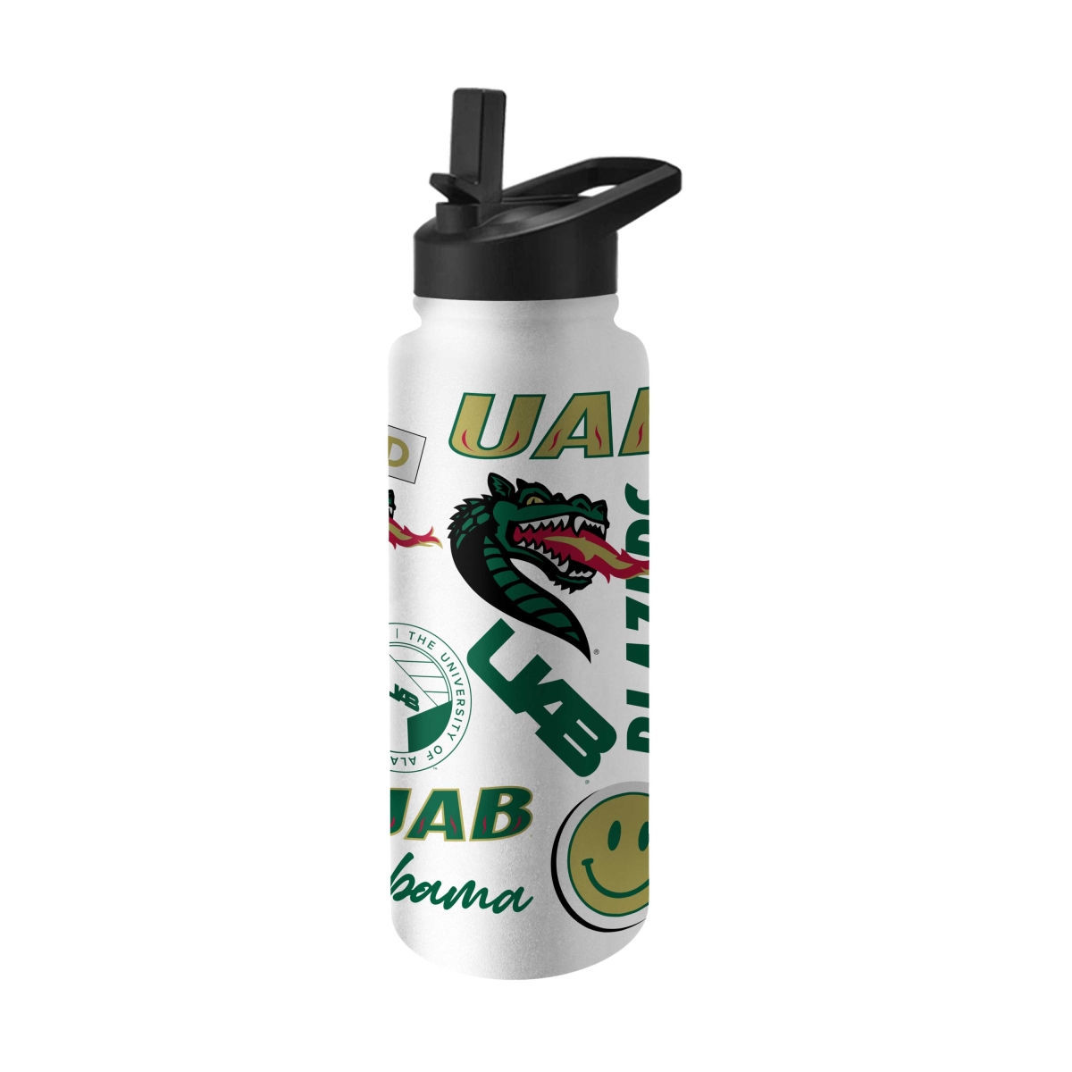 225S34QB63 34 oz Alabama  Birmingham Native Quencher Bottle