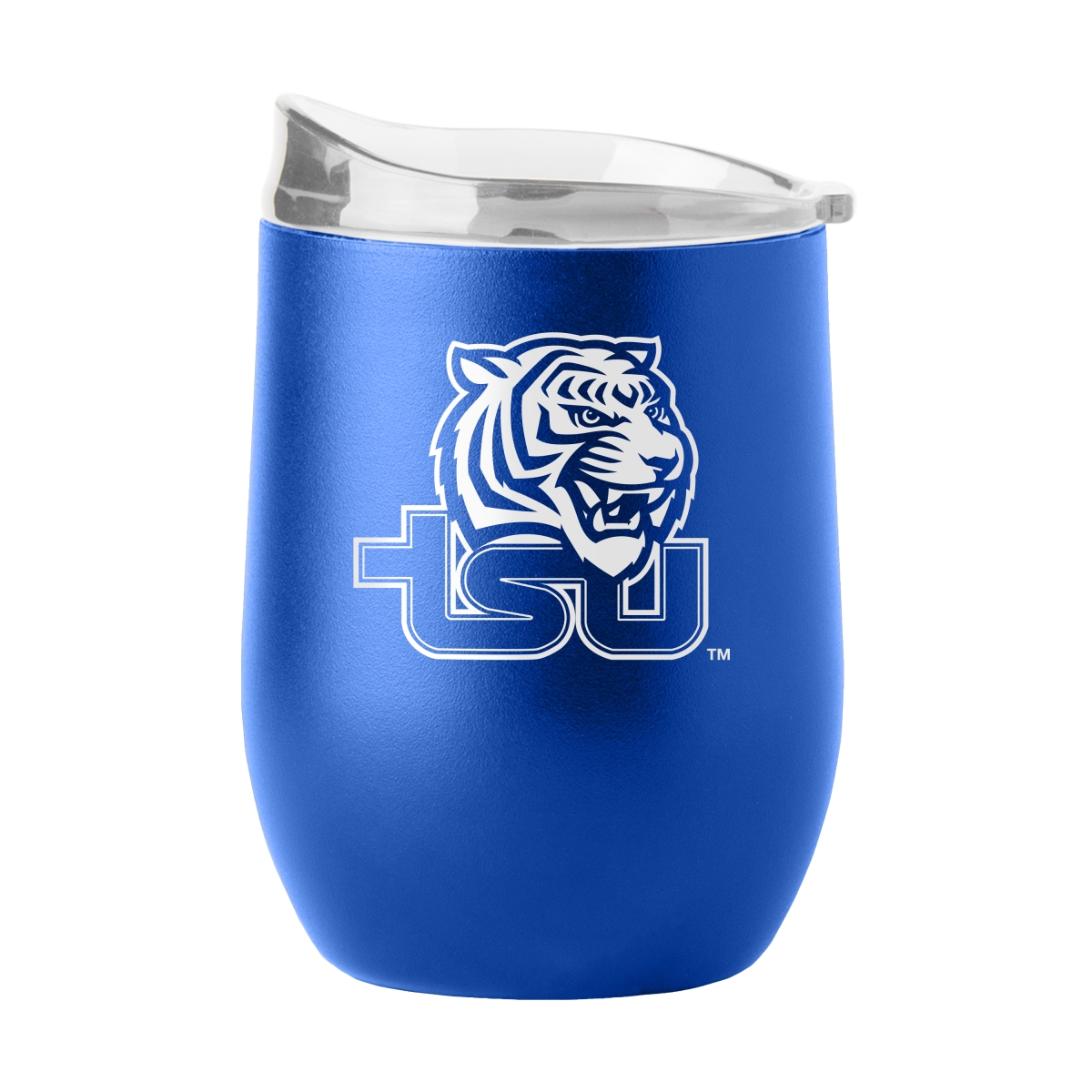 361-S16PB-34 Tennessee State 16 oz Flipside Powder Coat Curved Beverage