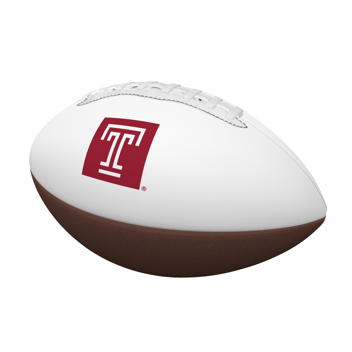 Picture of Logo Brands 216-93MA-1 Temple Autograph Football - Mini