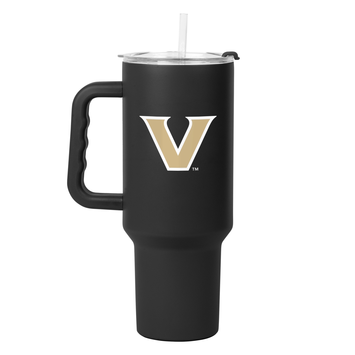 232-S40PT-34 Vanderbilt Commodores 40 oz Flipside Powder Coat Tumbler