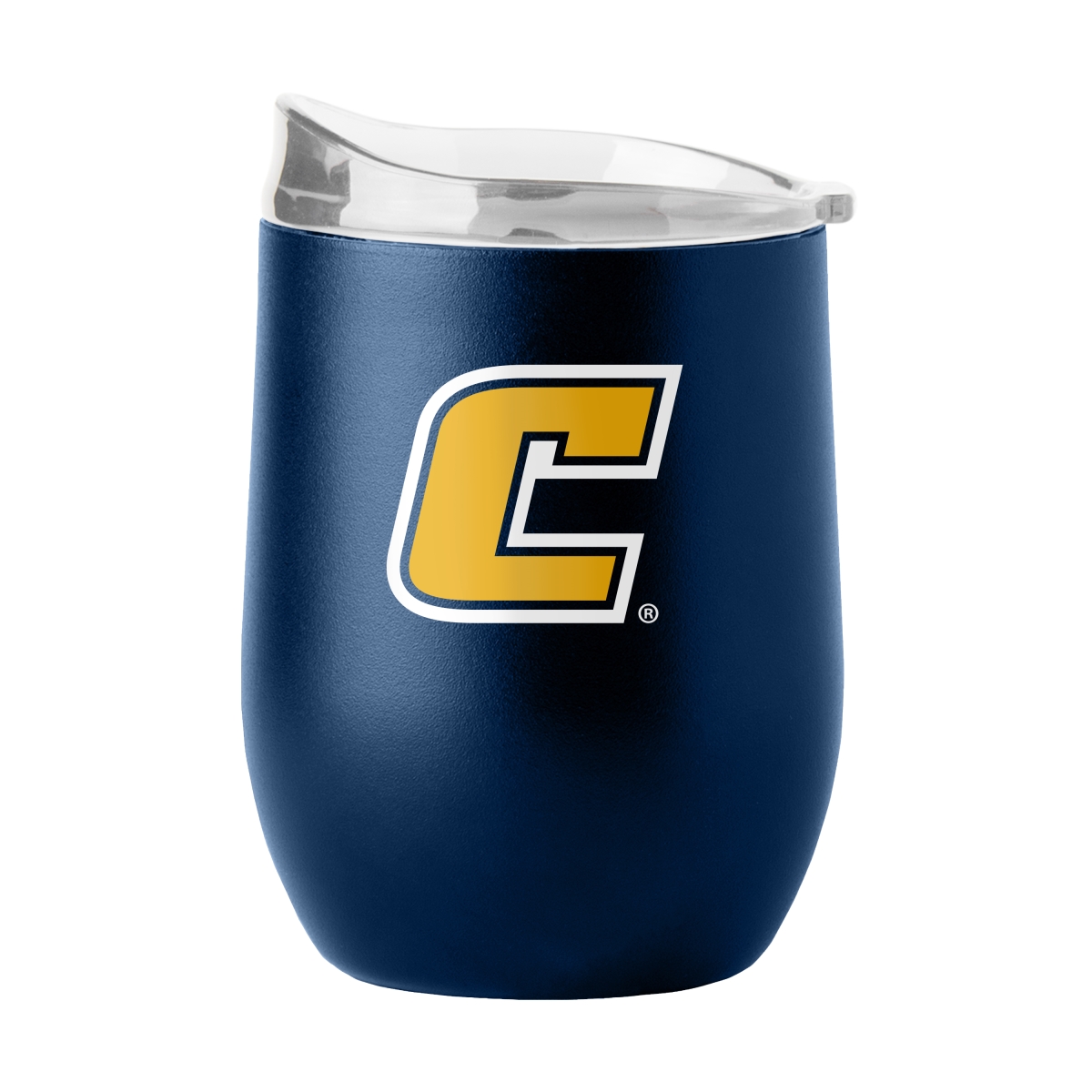 341-S16PB-34 UT Chattanooga 16 oz Flipside Powder Coat Curved Beverage