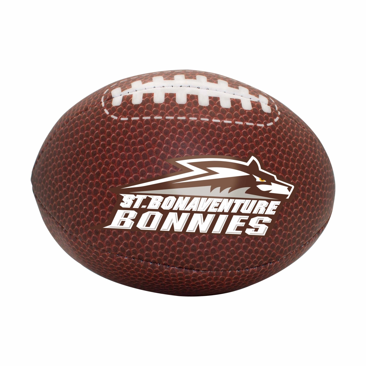 495-93MCS-CB St Bonaventure Composite Brown Micro Soft Football