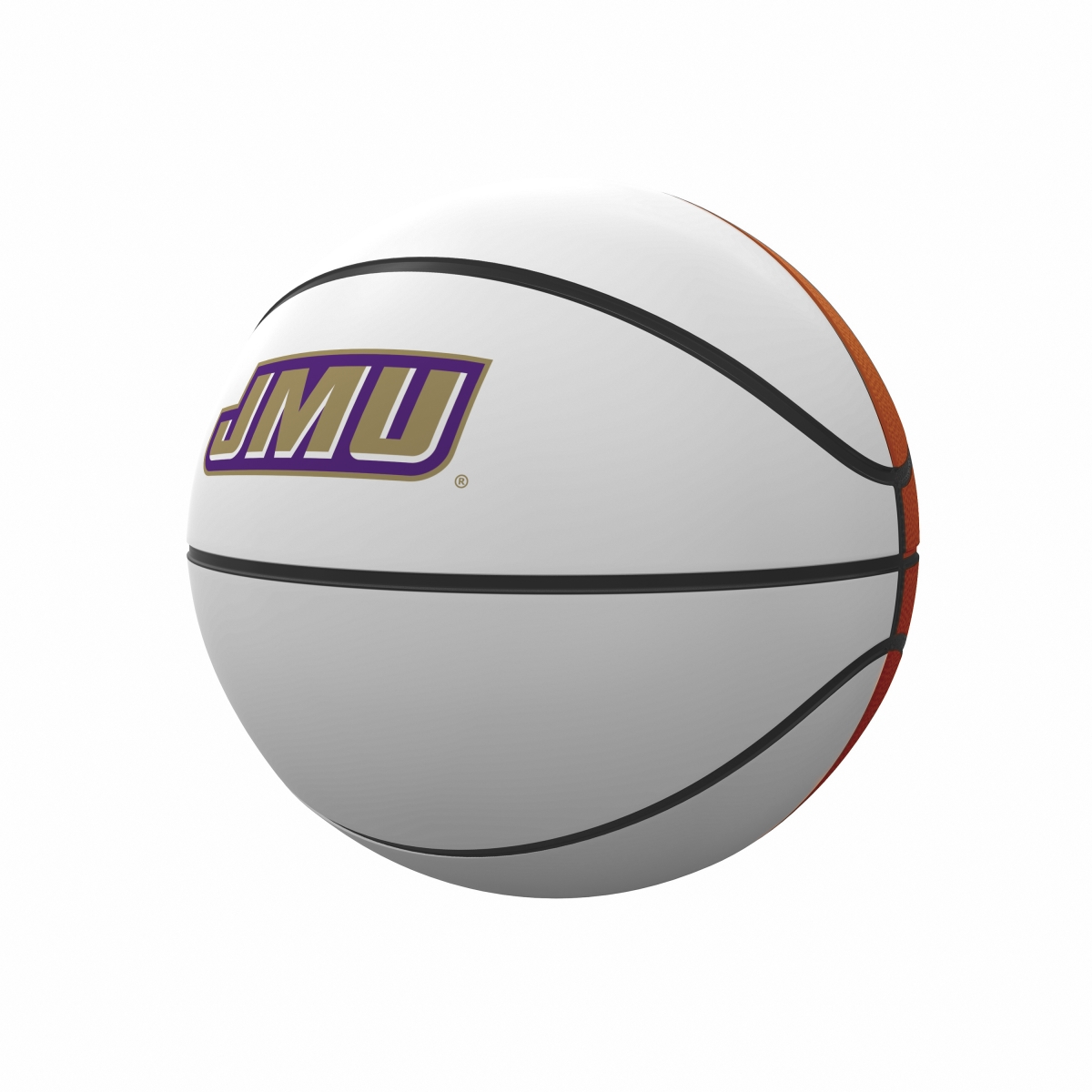 Picture of Logo Brands 265-91MA-1 James Madison Autograph Basketball - Mini